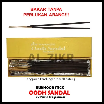 BUKHOOR STICK bakar tanpa arang sekotak 18-20 batang aromatherapy arabian oudh