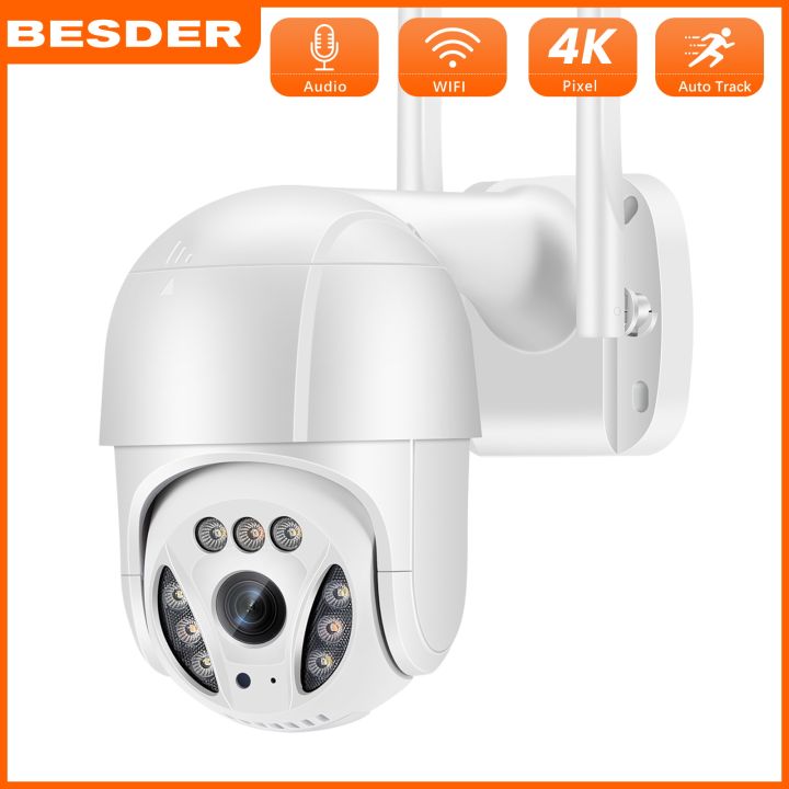 BESDER 5MP MINI Wifi Camera Outdoor 1080P Color IR Night Vision