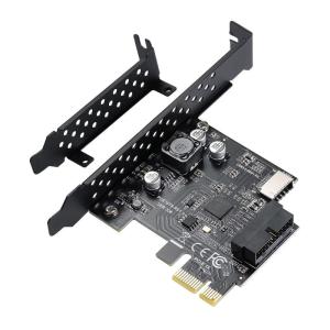 PCIE 1X to USB3.2 Expansion USB 3.2 GEN1 Super Speed 5Gbps PCI-Express for Windows-11108.18linux-