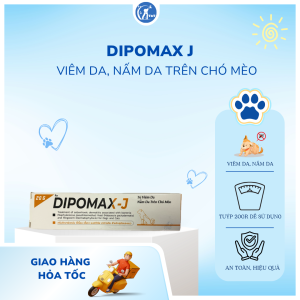 Dipomax J Kem Bôi Viêm Da Nấm Da Ngoài Da Kem Chó Mèo