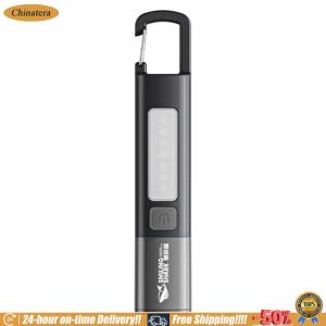 [Chinatera Brand Store]Super Bright Flashlight USB Charging Mini Portable LED Torch 300LM Camping Powerful Flashlight 3 Gears for Power Outages