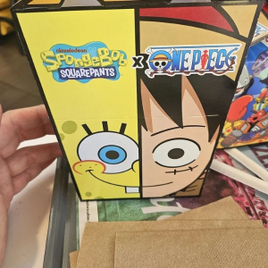 McDonald SpongeBob SquarePants x One Piece Happy Meal Treasure Box Limited Edition Collectible Box