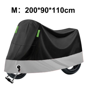 Motorcycle Cover Outdoor Universal Rainproof Sunscreen Motorcycle Rain Cover For AEROX/NMAX/TMX/BAJAJ/HONDA CB/MIO/SNIPER/RAIDER.ETC dust protection cover sa motor waterproof hood with Lock-Holes Storage Bag Night Reflective motor cover water proof