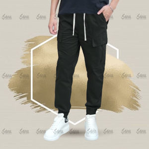 Celana Cargo Jogger Slimfit Katun Strech pants
