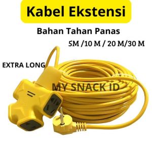 Kabel Kerja Bengkel / Kabel Sambungan Multi Fungsi Steker 4 Arah / Colokan Kabel Listrik