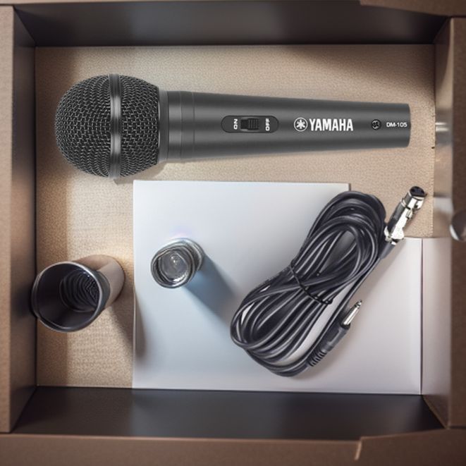 Yamaha DM-105 ไมโครโฟนไดนามิกจาก Yamaha สายยาว 10เมตร | Lazada.co.th