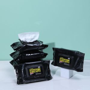 30pcs Shoe Quick Wipes for White Shoes Cleaner Disposable Wet Wipes Sneaker Leather Cleaning