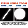 Senter Kepala Zoom Tahan 24Jam Headlamp LED Cas Body Tahan Air AOKI AK-3685 A / AK-3686 K Cahaya Putih & Kuning 60W Jarak Sorot 2000 Meter Baterai Cas 3000mAh Tahan 24 Jam Laz COD Senter Kepala 60 Watt - TASMAN COLLECTION. 