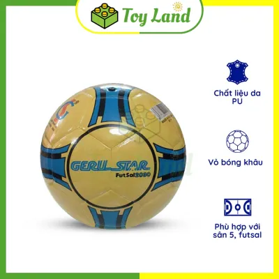 [Geru Star] Banh Bóng Đá Futsal Gerustar 2030 Size Số 4 Sân Cỏ Nhân Tạo 5 Người Đồ Chơi Thể Thao Phụ Kiện Ngoài Trời
