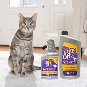 Urine Off Spray Applicator - Stain & Odor Remover for Dog & Cat | Hard Surface & Upholstery Cleaner
