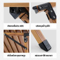 BigC โต๊ะพับได้ โต๊ะพับ โต๊ะพับอเนกประสงค์ โต๊ะแคมป์ปิ้ง โต๊ะปิคนิค Folding Table แคมป์ปิ้งปิกนิก พกพาสะดวก. 