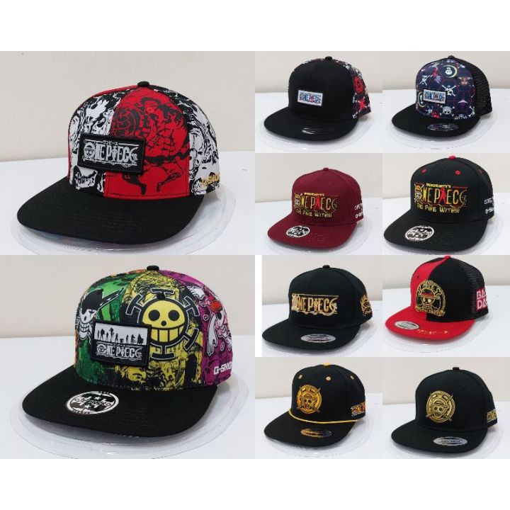 READY STOCK ONE PIECE X G SHOCK Cap Snapback Cap Original Premium