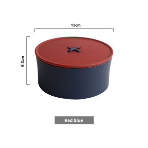 Konco ชุดกล่องอุปกรณ์เย็บผ้าแบบกระดุมสำหรับเดินทางในอุปกรณ์จักรเย็บด้วยมือชุดเข็มเย็บถักด้ายที่เก็บของภายในบ้านงานฝีมือ