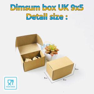 (isi 25pcs) Dus Box Dimsum Panjang / Dimsum Box / Kotak Dimsum Laminasi / Dus Dimsum Motif / Wadah Dimsum Panjang / Box Dimsum Mentai / Kemasan Dimsum / Box Dimsum Kecil / Mika Dimsum