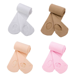 Ballet Tights Ultra-Soft Transition Dance Leggings Stockings Solid Color Opaque Convertible Tights for Girls Women Toddl