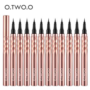O.TWO.O 12pcs Eyeliner Pen Liquid Eye Liner Waterproof Smudge Proof Quick Drying Black Eyeliner Makeup for Women 12pcs Eyeliner Pen Liquid Eye Liner Waterproof Smudge Proof Quick Drying Black Eyeliner Makeup for Women