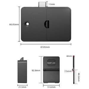 Smart Cabinet Lock NFC Keyless Magnetic Drawer Lock Baby Safety Lock for Cabinet Door Home Use