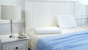 SofGlowly Ultra-thin Sleep Flat Pillow Cooling Memory Foam Pillow 2.75 inch high ultra-thin pillow Ultra-thin Pillow Suitable for belly sleepers Standard Size -16x25 Inch