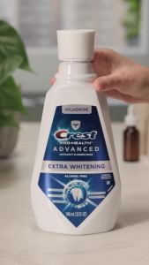 Crest Pro-Health Advanced Mouthwash Free Extra Whitening Energizing Mint Flavor 946 mL (32 fl oz)