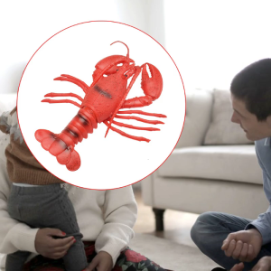 1Pc Party Supplies Trick Toy for Kids Novelty Practical Joke Toy Prank Prop Set Anti-anxiety Squeeze Lobster Crab Toy