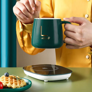 55 Degree Electronic Warmer Heating Thermos Cup Mug Intelligent Constant Temperature Gift Cup