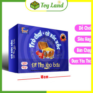 [Foxi] Trò Chơi Đi Tìm Kho Báu Phần 1 Bộ Boardgame Tương Tác Đồ Chơi Trí Tuệ Trẻ Em Tư Duy