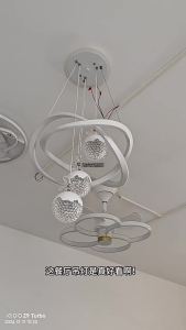 SXH led Modern Minimalist Restaurant Light Internet Celebrity Bedroom Living Room High-End Main Light Light Luxury Crystal Chandelier Yuanbao Lighting Fixture