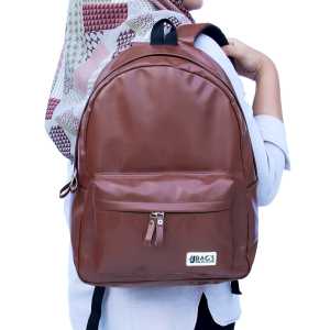 Tas Wanita Remaja Kuliah Sekolah Sd Smp Smk Anti Air Populer Terbaru Kekinian Korea Style Murah Mewah BackPack Laptop Ransel Gendong Punggung WaterProof Leather Mahasisswa