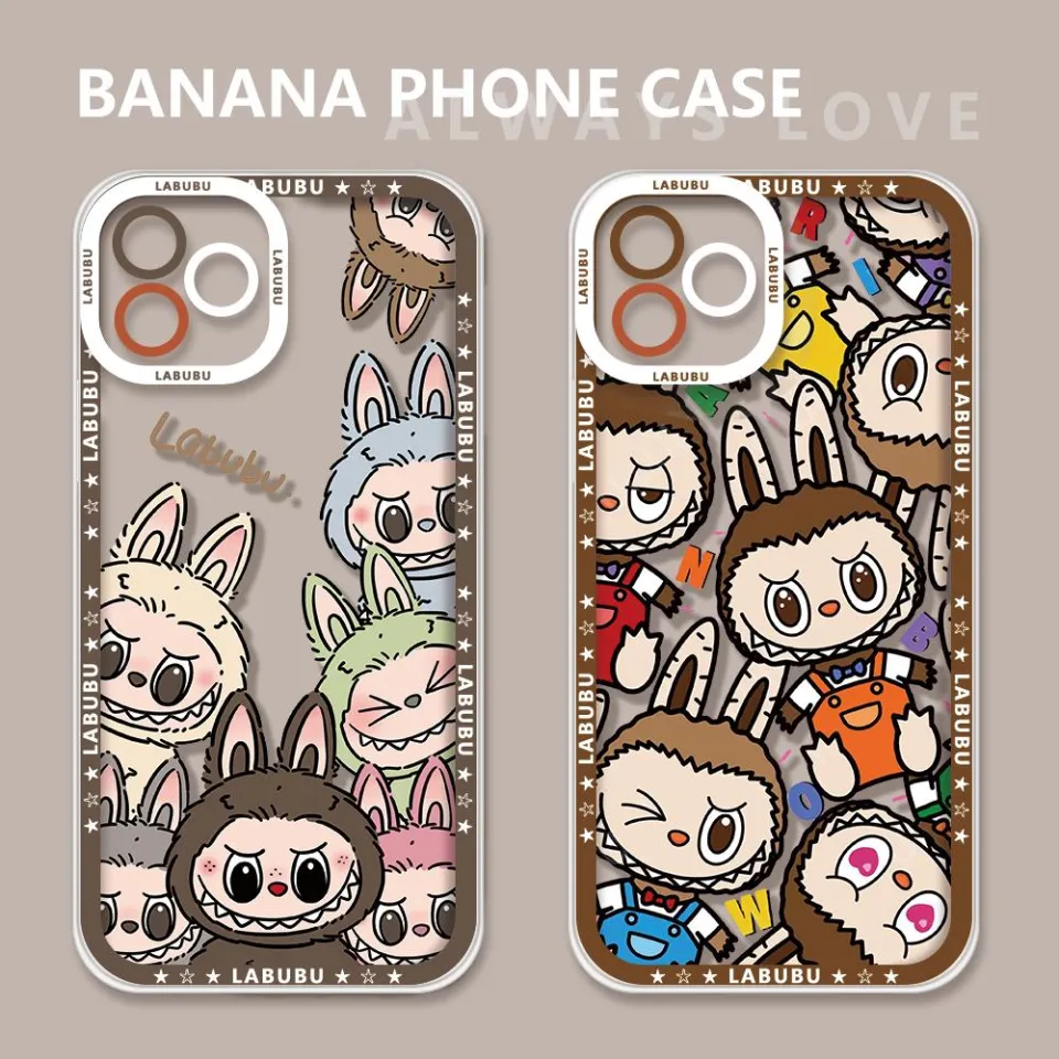iPhoneアクセサリー POP MART LABUBU iPhone15 promax LABUBU Phone Case: Pop Mart Style With Hook - Etsy
