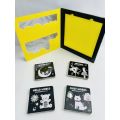 Babys First Learning Library High Contrast 4 Board Books Gift Set For Toddlers Ages 12+ Months. 