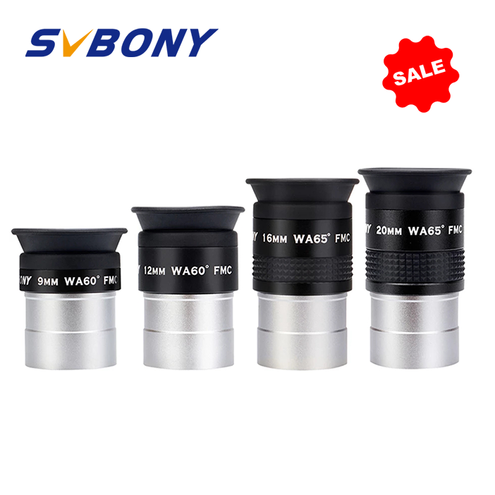SVBONY SV113 Telescope Eyepiece 9mm12mm16mm20mm Wide Angle 60 Deg