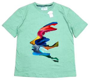 Kaos Pria 3 Dimensi Motif Animasi Topeng Tshirt Oblong Katun 24s H055 By Hans & co