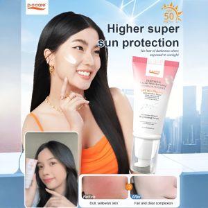 ☀️Sunscreen Isolation☀️ Makeup Primer High Spf50+ Refreshing Light Breathable 50g清透防晒乳