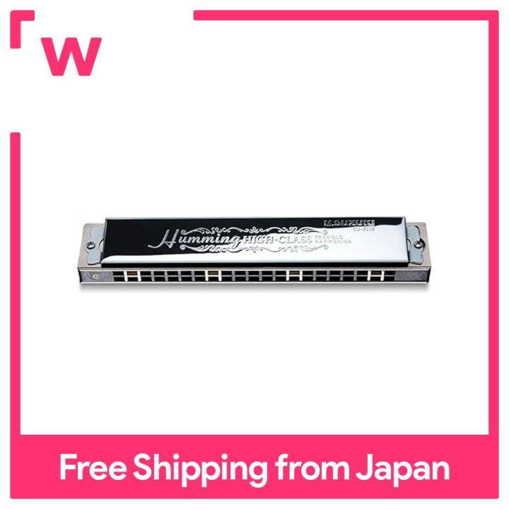 SUZUKI 21 hole polyphonic harmonica Suzuki luxury Hamming SU-21W JAPAN NEW F/S