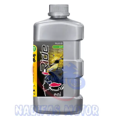 Oli ENI I-RIDE AGIP 2T 700ml / 0.7 Liter Original Oil Samping Motor 2 Tak