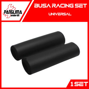 Busa Racing Set Universal-Untuk Semua Jenis Motor Handle-Hand Grip-Fat-Vat-Pad-Handfat-Handvat-Handpad-Hanfat-Handgrip Recing-Resing Set 2 pc