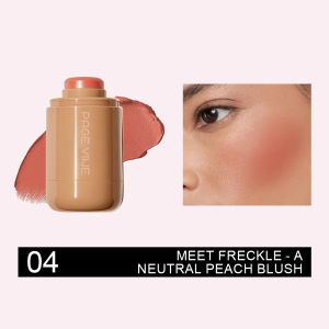 [SG Stock] PAGE VINE Pocket Cream Blush Stick Lip & Cheek Tint Waterproof Natural Glow 6 Shades