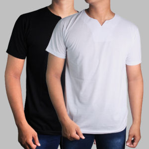 Kaos Polos Vneck Pria Tangan Pendek