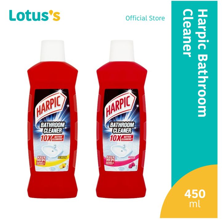 Harpic Bathroom Cleaner 450ml Lazada
