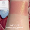 [พร้อมส่ง +ส่งฟรี‼️]บรัชออนพี่หนิง บลัชออนพี่หนิง AOLIZ By P’Ning Glossy Glow Illuminator Blush Cheek บลัชออนชมพู ที่ทาแก้ม. 