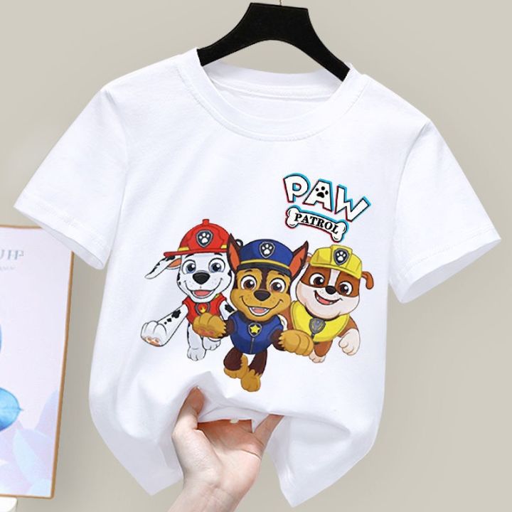 Áo thun cho bé hình con chó PAW Bé trai và cho bé từ