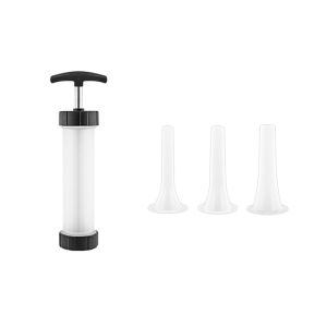 Nexlent Manual Sausage Stuffer Machine Hand Operated Sausage Maker Tool With 3 Funnel