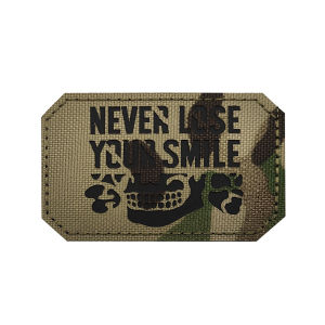 Pirate Reflective Velcro Tactical Morale Badge Patch Skull Luminous Cloth Patch