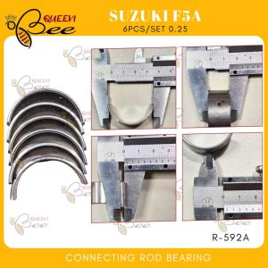 QUEENBEE 6PCS/SET Suzuki F5A MULTICAB CONNECTING ROD BEARING 0.25 0.50 STD R-592A