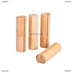 [COD] ourlove ที่ใส่นามบัตรที่เก็บบัตรทำจากไม้สำหรับวางบนโต๊ะอุปกรณ์เสริมสำหรับโต๊ะทำงาน