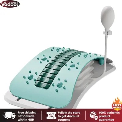[Vodool Tool Outlet] Back Stretcher Adjustable Back Massager Airbag for Men Women Lower Back