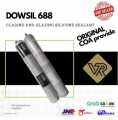 Dowsil 688/silicone sealant dowsil/dowsil sealant kaca/dowsil sealant neutral 600ml. 