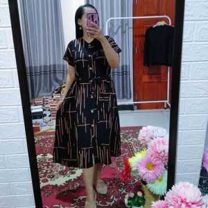 Daster andin full kancing/Daster busui/Daster kekinian/Daster motif pagar/daster firal/daster ibu ibu/daster remaja