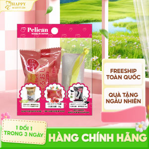 Xà Phòng Tắm Cấp Ẩm Và Dưỡng Da Trắng Sáng Pelican Hip Care Scrub Soap (Dành Cho Vùng Mông Pelican Hương Đào 80g)