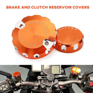 Motorcycle Accessories Fluid Reservoir Cap Cover For 1290 Super Duke GT 1290 Superduke R 2016-2024 Brake Clutch Cylinder Covers